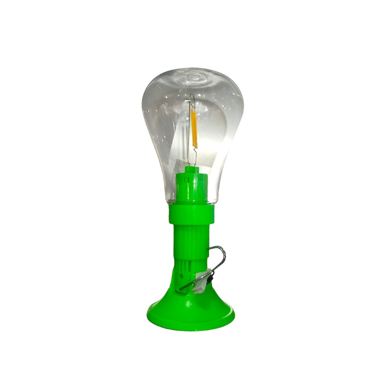 LED Rechargeable Lamp | Lantern Bulb Light with Hanging Hook (Random Color)