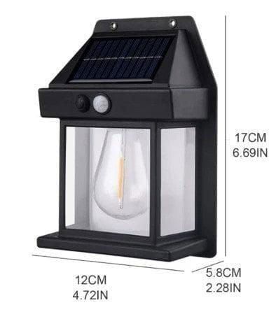 888 Solar Tungsten Filament  Wall Pathway Lighting