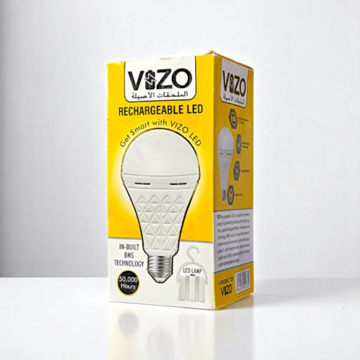 AC/DC LED Bulb – 15W (Auto-Charging + Dual Mode) Power Saving