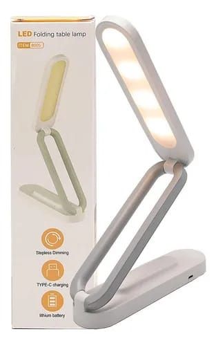 B005 LED Folding Table Lamp – Rechargeable Dimmable Desk Light (Type-C)