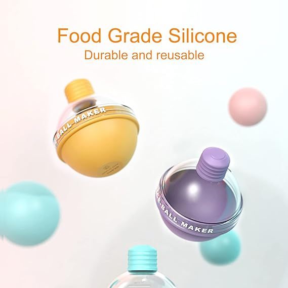 Bulb Ice Cube Hockey Mold Silicone Ice Maker Ball Tray random color