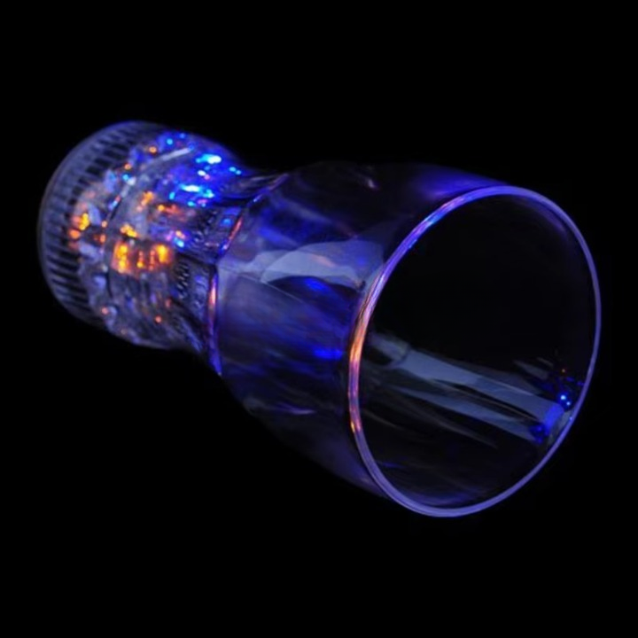 Plastic LED Flashing Cup (1 Pc with Box – 250ml)