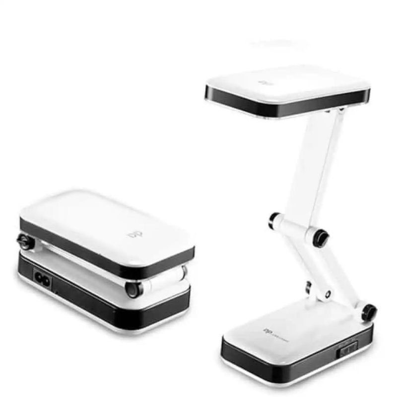 DP LED 666 - Portable Folding Desk Lamp with Adjustable Brightness