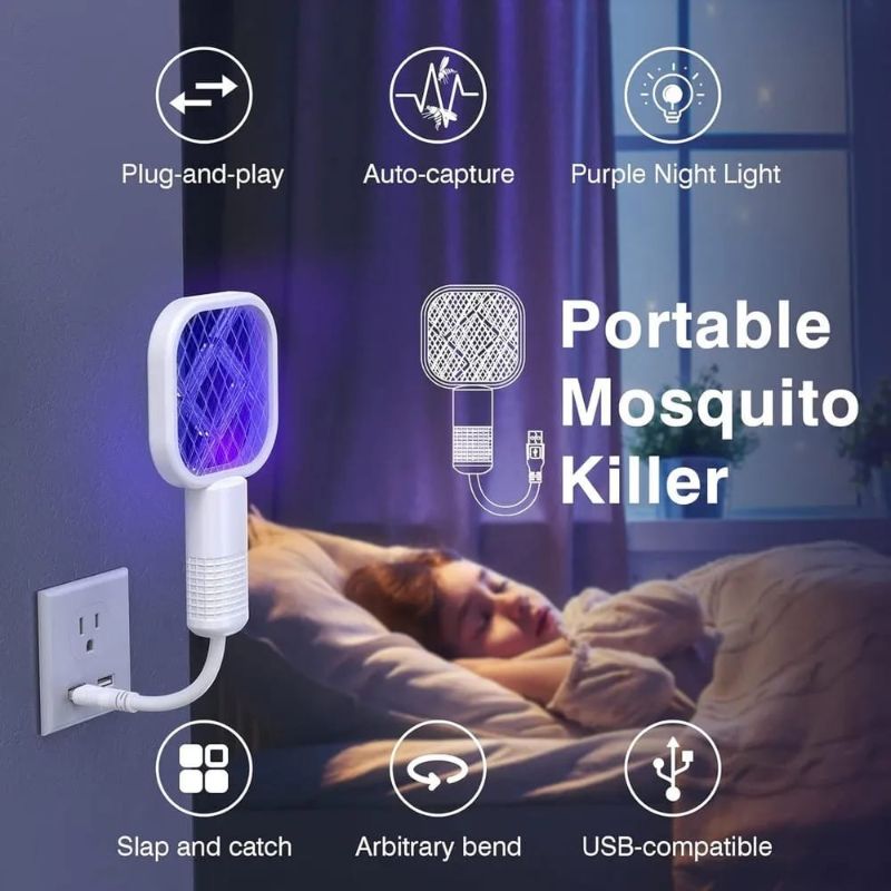 Mini UV Mosquito Racket