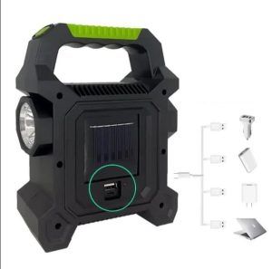 Multifunctional Solar (JY-258A) LED Torch Light with USB port