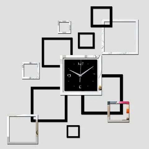 3D Acrylic DM01 Wall Clock