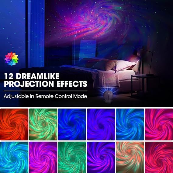 Astronaut Star & Galaxy Nebula Projector For Kids