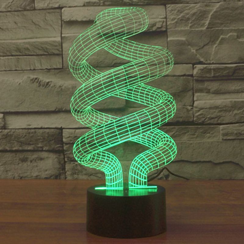 3D Amazing Optical Illusion LED Night Table Lamp