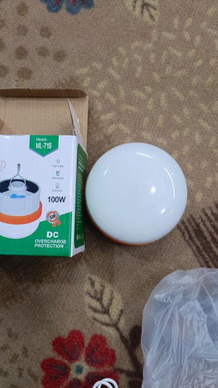 DC Light Multifunctional Bulb | 100W (ML-71S) | 200W (ML-72S) | 2400 mAh Battery