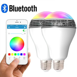 E27 Bluetooth Smart LED Bulb | RGB Light Bulb | App Control built in Speaker