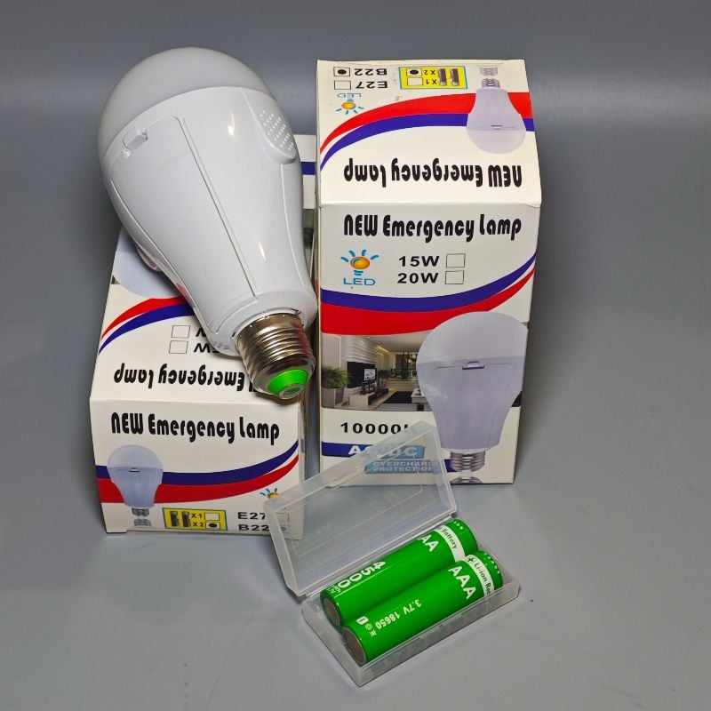 20W Emergency Bulb | Long Battery Backup for Power Outages