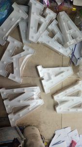 LED Alphabet Marquee Light | A–Z Battery Operated Decorative Light