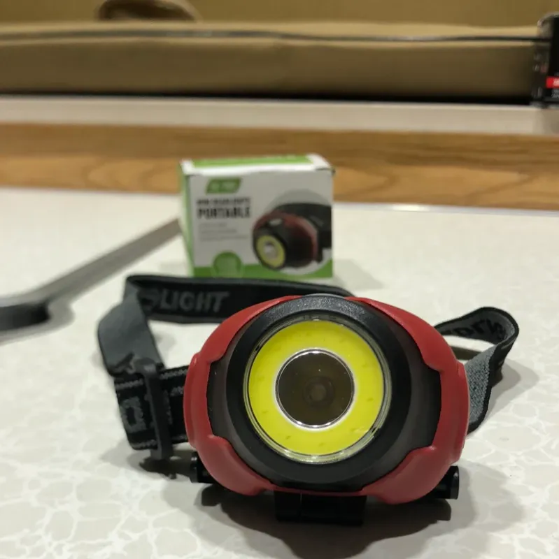 Mini Headlight High Lumen Head Lamp KX-1802 | COB + LED 3W
