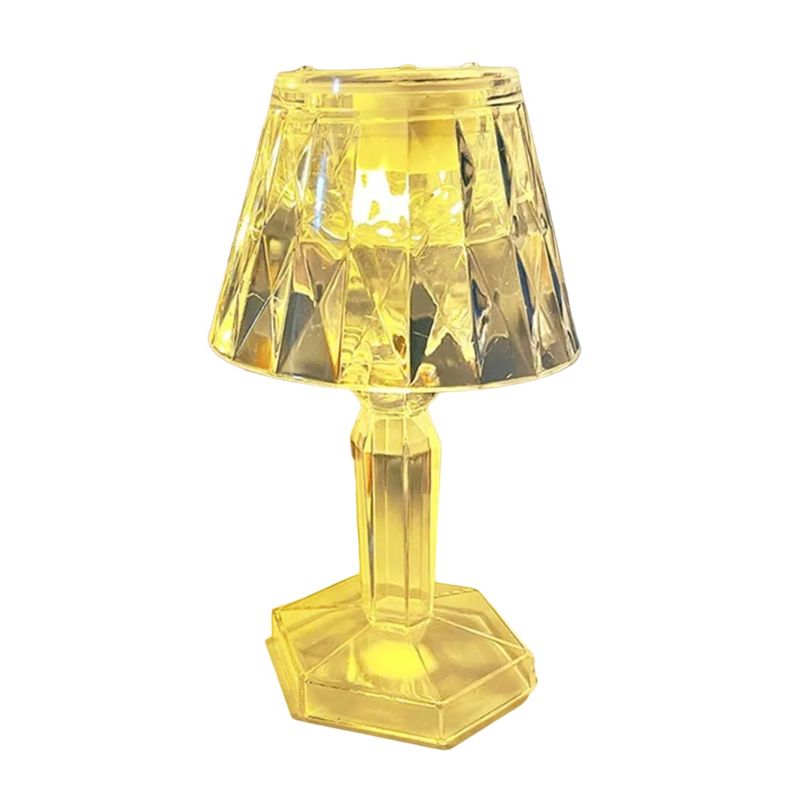 Small Crystal Diamond Table Lamp (Cell Operated)
