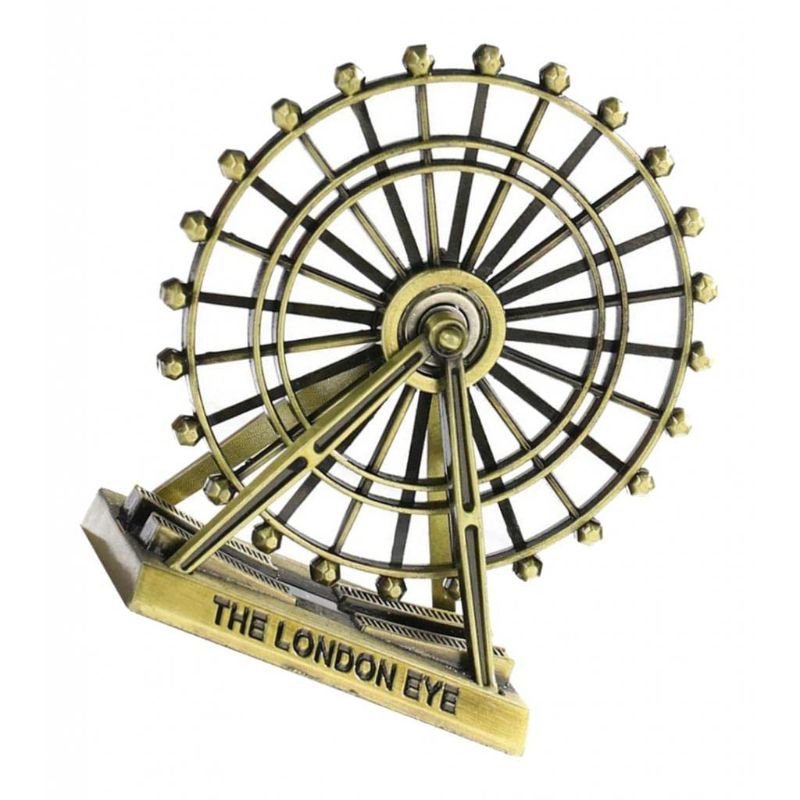 Creative Metallic London Eye Ferris Wheel Ornament (Rotating Wheel)