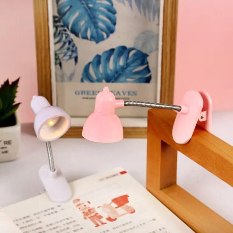 1Pc Mini LED Clamp Reading Light | Clip-On Table | Eye Protection Soft Light