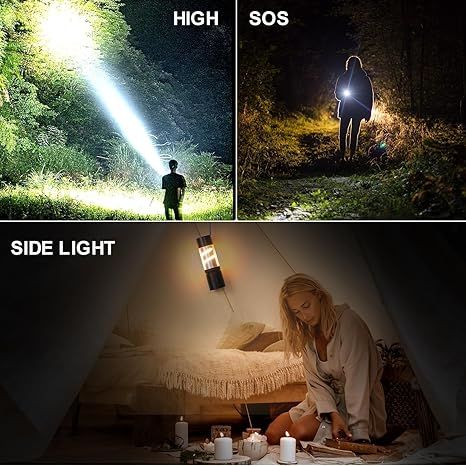 Stainless Steel LED Mini USB Torch – Rechargeable Pocket Flashlight
