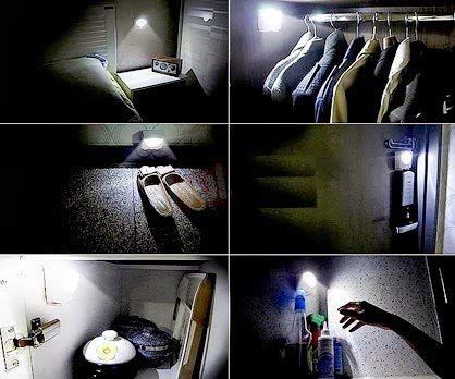Indoor & Outdoor LED Motion Sensor Light – Wireless, Battery Powered