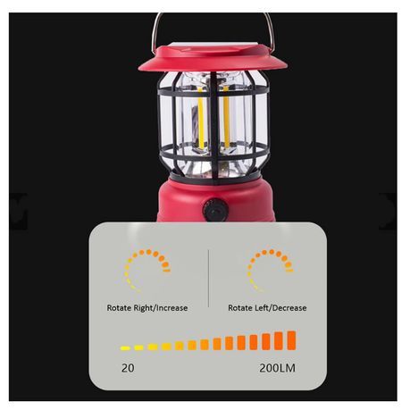 GB-23 Emergency Camping Light – Solar LED Lantern