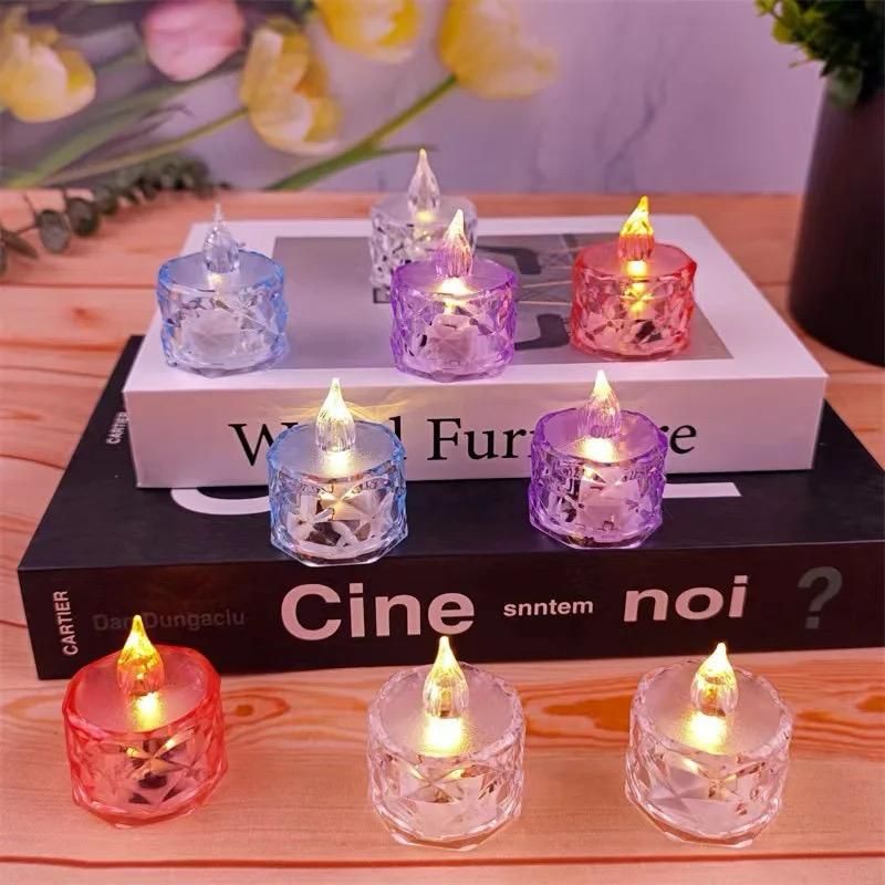 Pack of 24 Warm White Flameless LED Candles