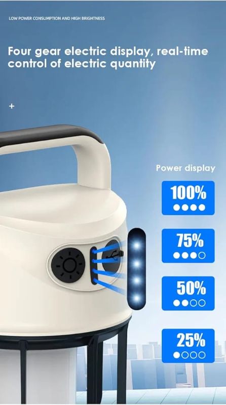 Camping Lantern 4 Lighting Modes