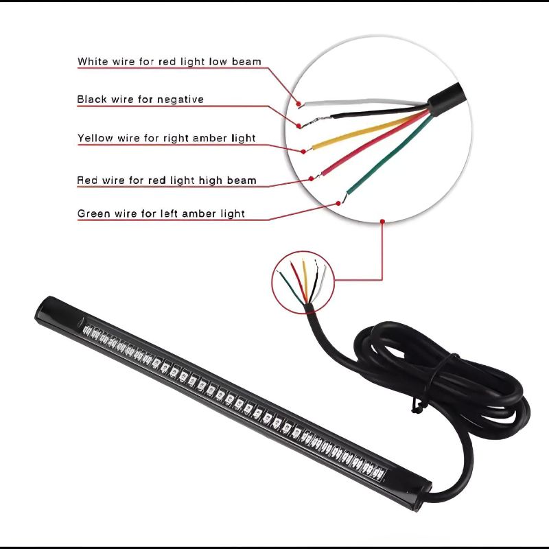 48 LED Back Light Strip with LED Indicators