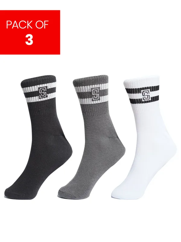 Designer Socks-1941 (Pack Of 3)