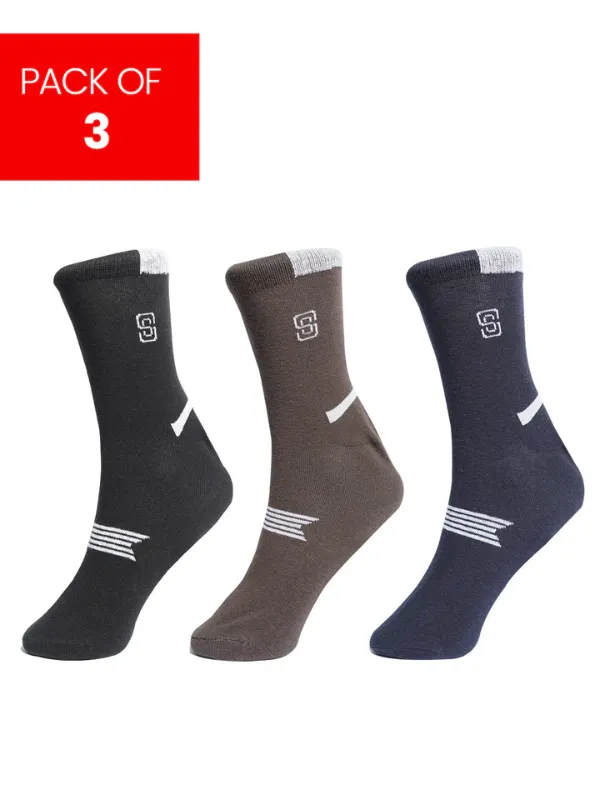 Designer Socks-1950 (Pack Of 3)