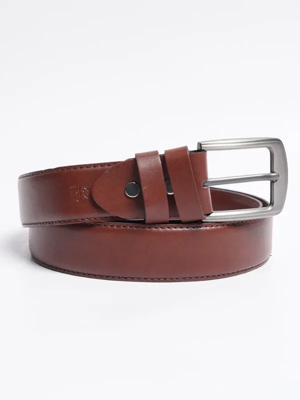 Light Brown Leather Belt (BELT-808)