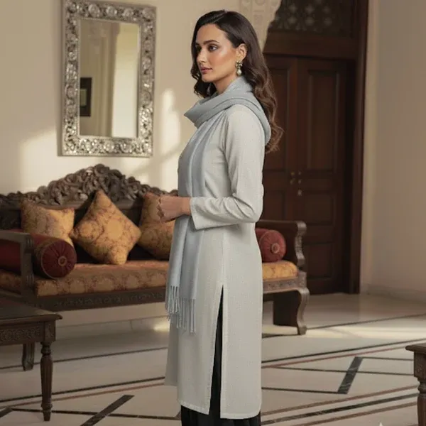 Cozy Ultra Soft Stole - Light Grey