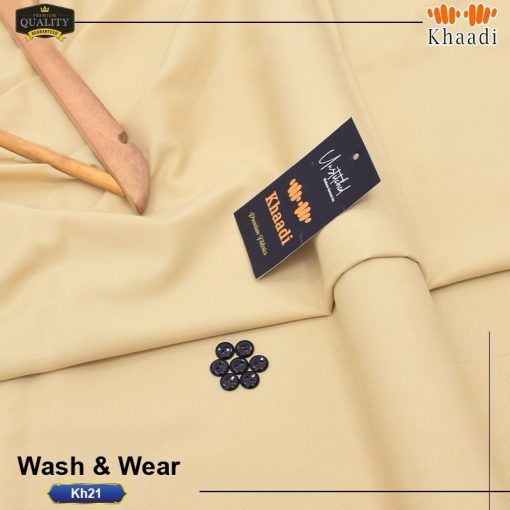 Khaadi-Inspired Unstitched Suit for Men – 4 Meter Wash & Wear Summer Edition | Abu Hurairah Fabrics 3