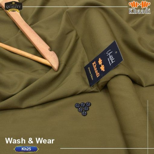 Khaadi-Inspired Unstitched Suit for Men – 4 Meter Wash & Wear Summer Edition | Abu Hurairah Fabrics 1
