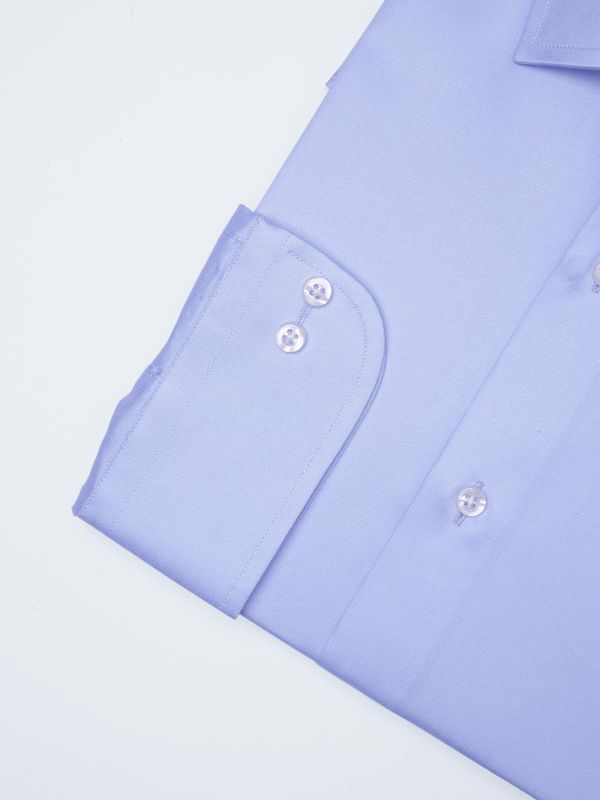 Sky Blue Plain, Cutaway Collar, Elite Edition, Men’s Formal Shirt (FS-2530)