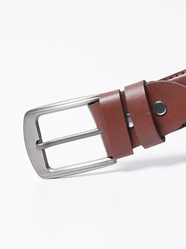 Light Brown Leather Belt (BELT-808)