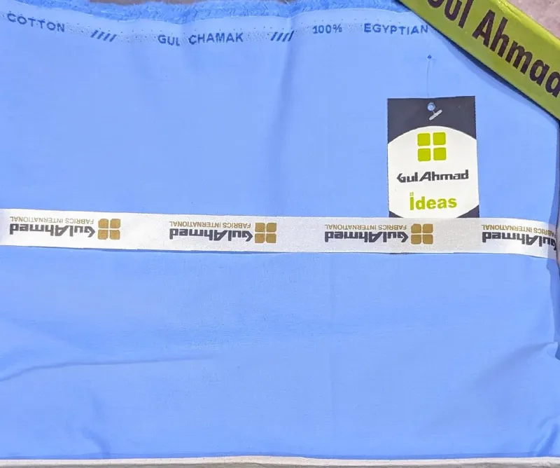 Gul Ahmed Unstitched Egyptian Cotton Fabric 2