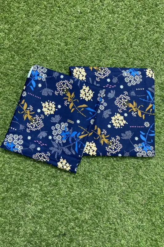 Saya Unstitched Printed Lawn 2 Piece