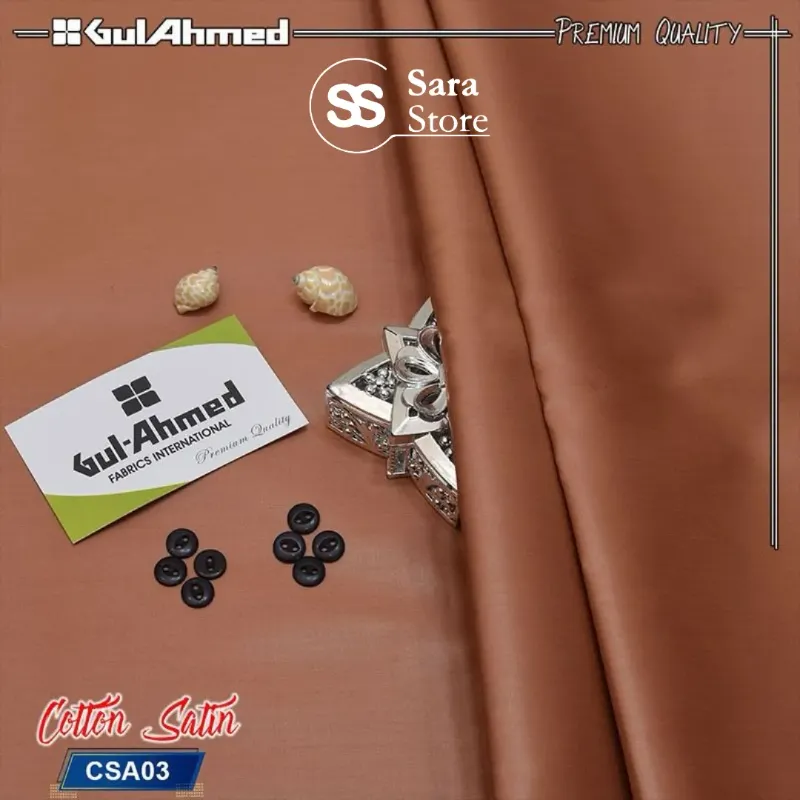 Four Seasonal Cotton Satin | Camel