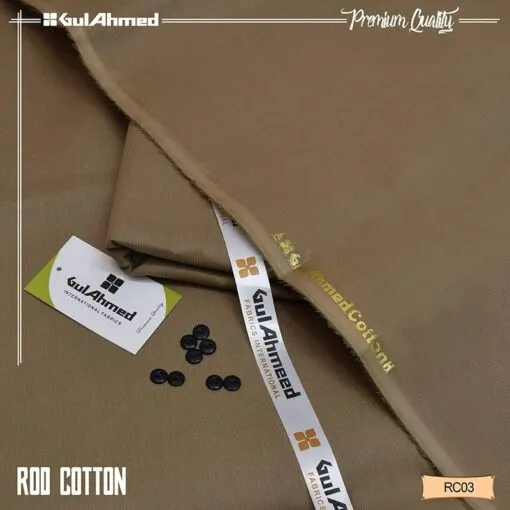 Gul Ahmed Rod Cotton Men Unstitched Suit 6
