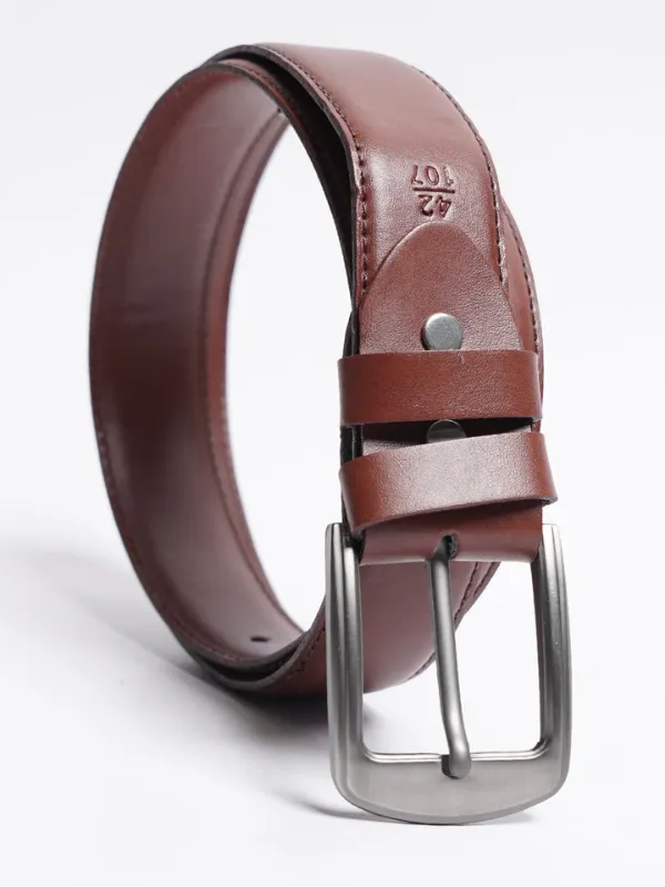 Light Brown Leather Belt (BELT-808)
