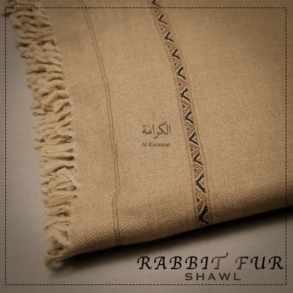 Himachali Angora Rabbit Wool Shawl 1
