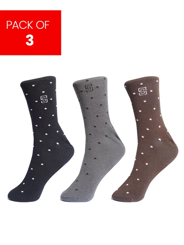 Designer Socks-1944 (Pack Of 3)