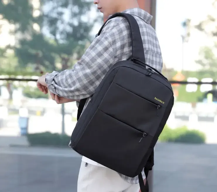 3Pcs Sets Men & Women Waterproof Backpack