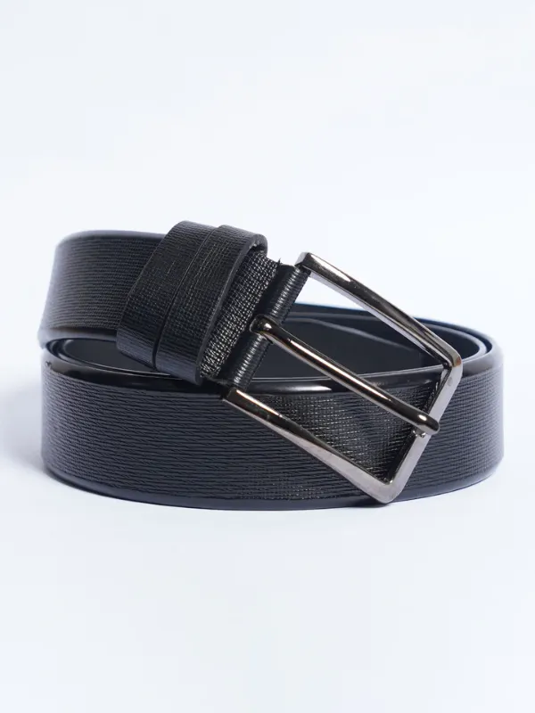 Black Leather Belt (BELT-821)
