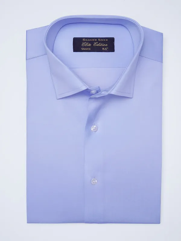 Sky Blue Plain, Cutaway Collar, Elite Edition, Men’s Formal Shirt (FS-2530)