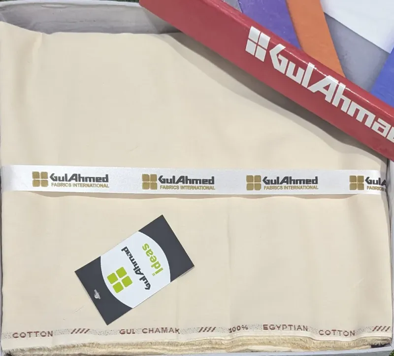 Gul Ahmed Unstitched Egyptian Cotton Fabric 3