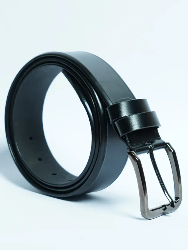 Black Leather Belt (BELT-865)
