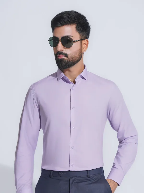 Lilac Plain, Cutaway Collar, Elite Edition, Men’s Formal Shirt (FS-2498)
