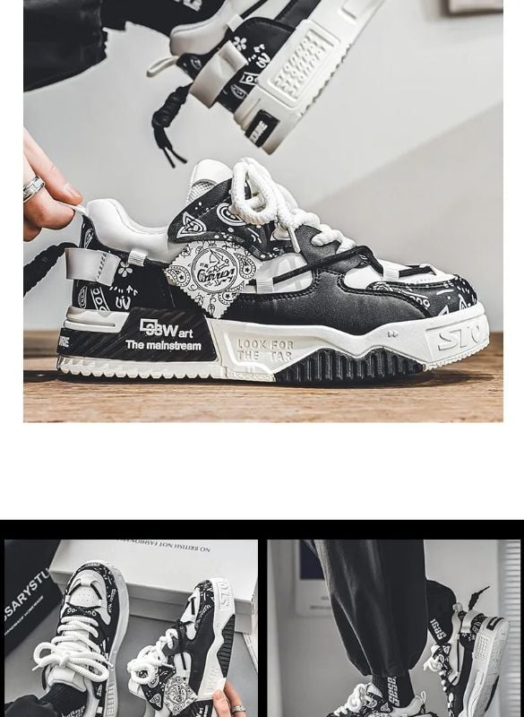 Pinnacle Mens Height Elevated Causal Shoes