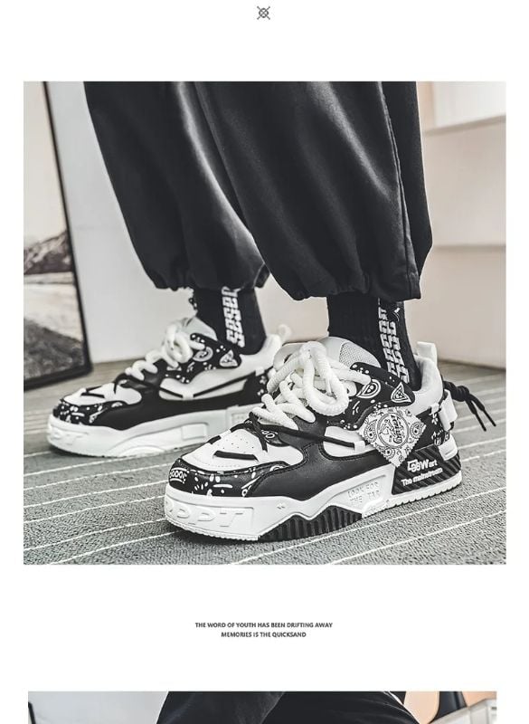 Pinnacle Mens Height Elevated Causal Shoes