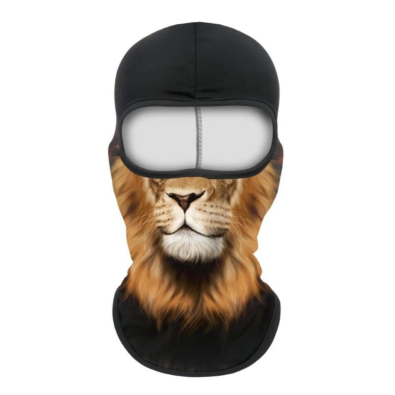 Hot Selling 3D Printed Full Face Cagoule Ski Mask Halloween Cosplay Skull Animal Balaclava